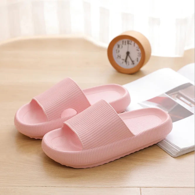 Women Thick Platform Cloud Slippers Indoor Home Eva Soft Sole Pillow Slides Sandals Woman 2025 Summer Non Slip Beach Flip Flops Margot Vital