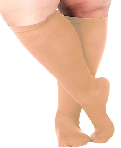 Plus Size Lightweight Compression Socks for Everyday Comfort