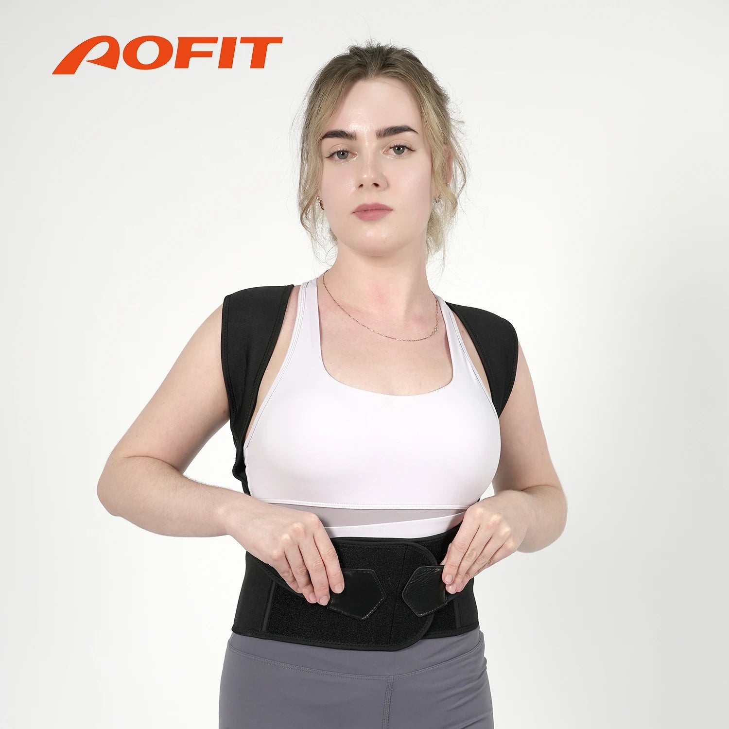 Posture Corrector for Women and Men, Adjustable Shoulder Posture Brace, Back Straightener Posture, Used for Middle Upper Spine Margot Vital