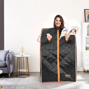 VEVOR Sauna Tent Far Infrared 1050W Personal Home Spa Loss Weight Detox Therapy Margot Vital