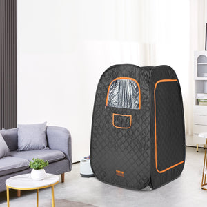 VEVOR 1000W Personal Steam Sauna Tent Loss Weight Detox Therapy Spa Compact, 800 x 800 x 1330 mm Margot Vital