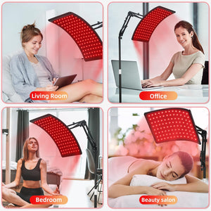 Red Light Therapy Panel with Stand – Face & Body Wellness Device Margot Vital