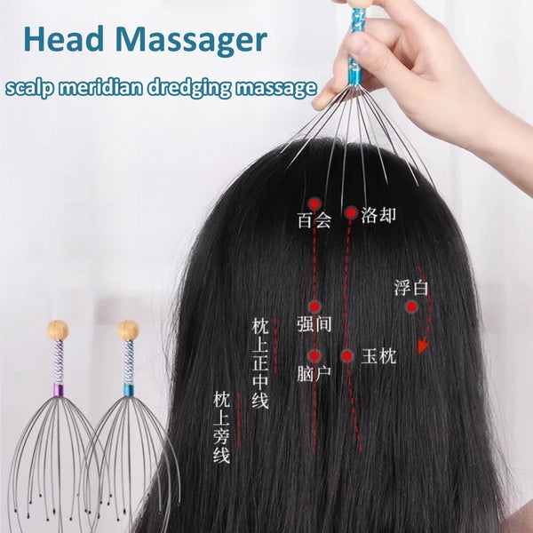 Blissful Scalp Soothing Massager