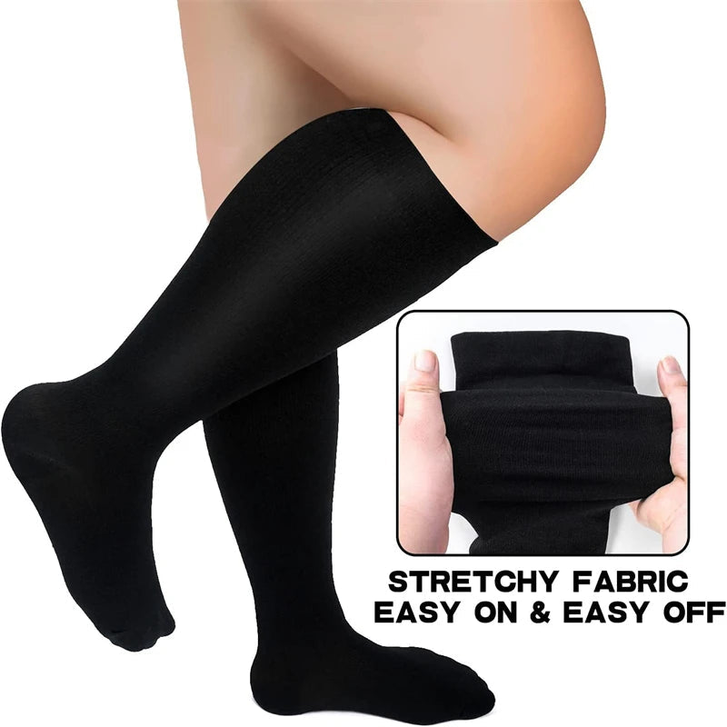 Plus Size Compression Support Socks – Everyday Comfort by Margot Vital Margot Vital