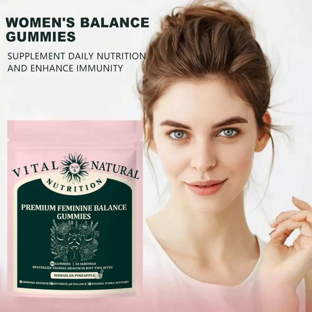 Feminine Balance Support Gummies | Pineapple Flavour – Margot Vital Margot Vital