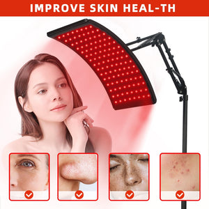 Red Light Therapy Panel with Stand – Face & Body Wellness Device Margot Vital